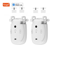 Motor de Cortina Inteligente Tuya, Control por Voz con la Aplicación Tuya Smart Life, Alexa y Asistente de Google, Control Remoto y Temporizador, Sistema de Automatización del Hogar