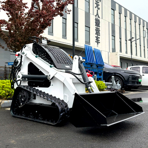 Cheapest Epa Euro5 Articulated Mini <b>Stand</b> on Skid Steer with Attachments - Product Image 2