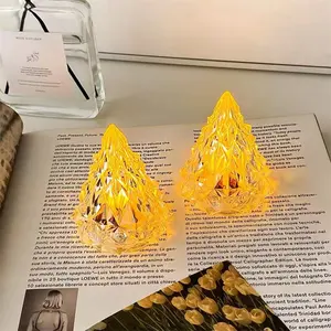 Sıcak satış dekoratif renkli şeffaf aydınlatma Led noel ışıkları Mini süslemeleri noel ağacı ucuz fiyata