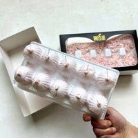 Vente en gros usine : Arrangements floraux stabilisés en boîte carrée, faits main, longue durée, pour la Fête des Mères et Pâques