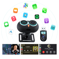 Adaptateur sans fil portable Ottocast CarPlay Android Auto avec caméra de recul et surveillance des animaux à l'arrière, modèle CA520, garantie 1 an