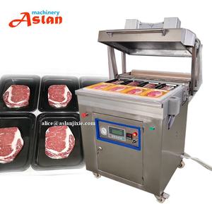 Macchina per Confezionamento Sottovuoto Semi-Automatica <span class=keywords><strong>ASLAN</strong></span> MACHINERY ASL-TTBZJ per Alimenti e Tabacco, Ideale per Pollame, Carne di Maiale e Frutti di Mare - Product Image 1
