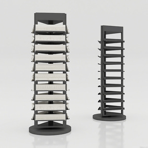 Vertical <strong>Tile</strong> Stone Rotating Display Stand for <strong>Shop</strong> - Product Image 1