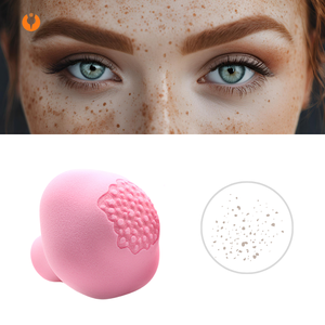 Logo personnalisé Doux Vegan Noir Maquillage <span class=keywords><strong>Blender</strong></span> Beauté Éponge Personnalisé Maquillage Fond de Teint Éponge Cosmétique Maquillage - Product Image 2