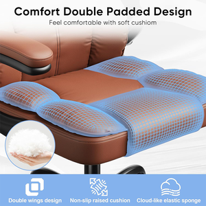 Chaise de bureau gaming personnalisée pour fournisseur en gros, avec accoudoirs articulés, base en acier durable, ensemble gaming assorti pour joueur - Product Image 4