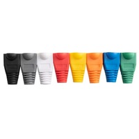 Cat5/6/7/8 RJ45-Steckverbinderabdeckung ABS-Gummistiefel Schutzhülle abdeckung Kofferraum Rj45-Stecker Gummi