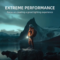 Lampe torche LED rechargeable USB-C, zoomable, affichage de la batterie, lumière latérale, stroboscope rouge et bleu, en alliage d'aluminium, pour situations d'urgence