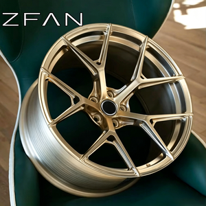 Cerchi Forgiati ZFAN Style 16-26 Pollici 5x108 5x112 5x114.3 5x120, Cerchi a <span class=keywords><strong>5</strong></span> Razze Satin Bronze per BMW M4 M3 Audi RS5 Porsche - Product Image 1