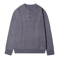 Pull décontracté ample pour homme – Sous-vêtement de haute qualité, style simple et polyvalent