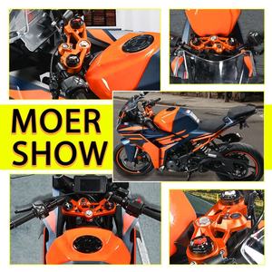 XXUN-horquilla delantera para motocicleta, abrazadera superior para KTM RC390 RC-390 RC 390 <span class=keywords><strong>2022</strong></span> 2023 CNC, accesorios <span class=keywords><strong>de</strong></span> aluminio - Product Image 6