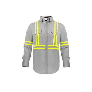 Logo personnalisé Vente en gros Nylon coton de haute qualité Résistant au feu Résistant aux flammes Travail ignifuge Sécurité incendie Travail à l'épreuve du feu - Product Image 5