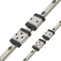 Rail de guidage linéaire miniature en acier inoxydable KGT MGN5C 100-1000 mm avec 1 bloc coulissant MGN5C pour imprimante 3D et pièces CNC