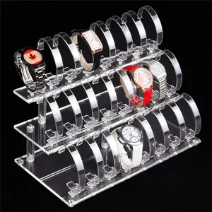 DIGU Uhren-Vorführständer-Set individuelles Uhren-Vorstellungsregal mechanisches Regal Halterung intelligenter Uhren-Vorstellungsständer
