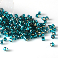 Perles de rocailles japonaises Toho 11/0 argentées, 100 grammes, perles de broderie pour bracelet, perles de rocailles en verre RR 2 mm