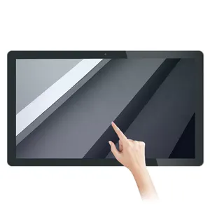Di alta qualità 10 16 21 23.8 27 pollici montaggio a parete display advertising ip schermo touch monitor capacitivo tutto in un unico tablet Android