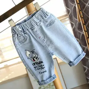 2022 New Style Sommer Großhandel Board kurze weiche lässige Jungen Cargo hose Kid Boy Jeans shorts