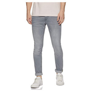 Pantalons en denim pour hommes, best-seller, tendance, légers, design personnalisé, impression, extérieur, droit, imperméable - Product Image 1