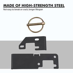 Bevinsee, cerradura de puerta trasera, protección de cerradura de puerta trasera de coche antirrobo para Jumper Relay Boxer X250 X290, <span class=keywords><strong>techo</strong></span> Camper para Fiat <span class=keywords><strong>Ducato</strong></span> - Product Image 3