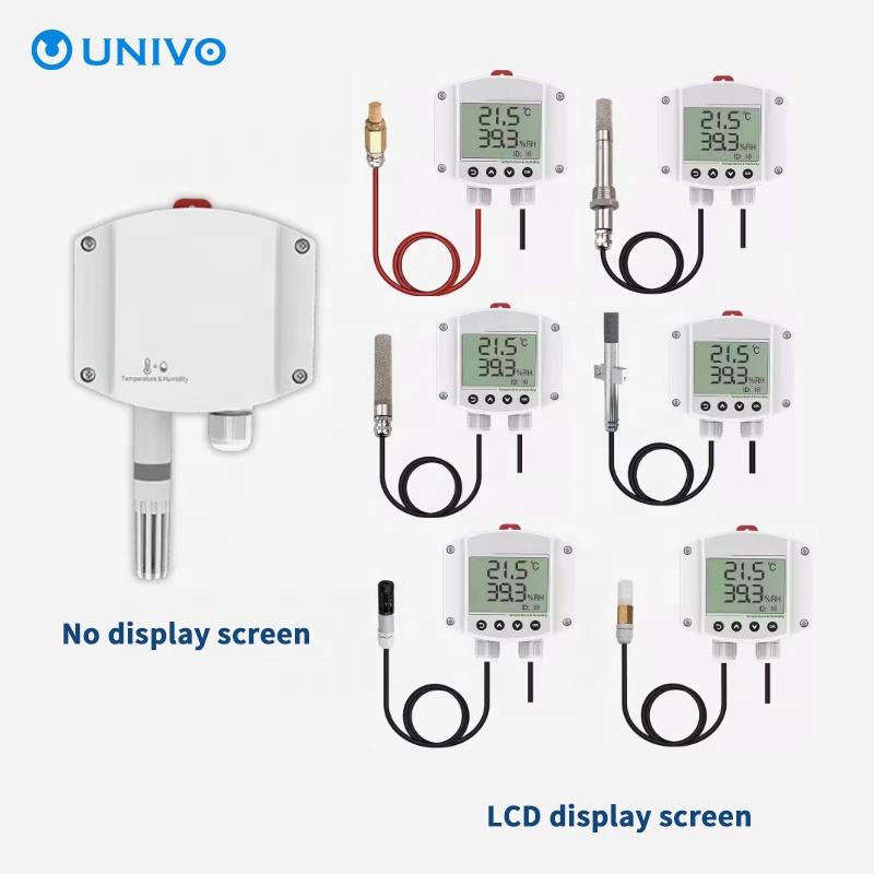 Large Screen Temperature Humidity Sensor Pipeline Liquid Industrial ...