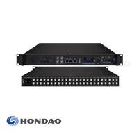 Passerelle IP DVB DVB-S2 vers convertisseur de flux IP, passerelle IPTV FTTH pour hôtels, hôpitaux, campus, fournisseur OEM personnalisé en gros