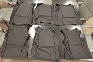 Cremallera lateral Elástico Negro Ligero Protector Anti Puñalada Ocultable IIIA VIP Camisa Seguridad Stabproof 3A Chaleco - Product Image 2