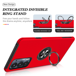 Custodia ibrida per cellulare con supporto ad anello in TPU per PC per MOTO <span class=keywords><strong>Edge</strong></span> 20 2022 <span class=keywords><strong>Edge</strong></span> 30Neo <span class=keywords><strong>30</strong></span> Pro - Product Image 3