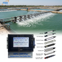 Capteur d'aquaculture et de pêche MPG-6099Plus pour équipement en ligne avec écran tactile de 7 pouces et communication RS485