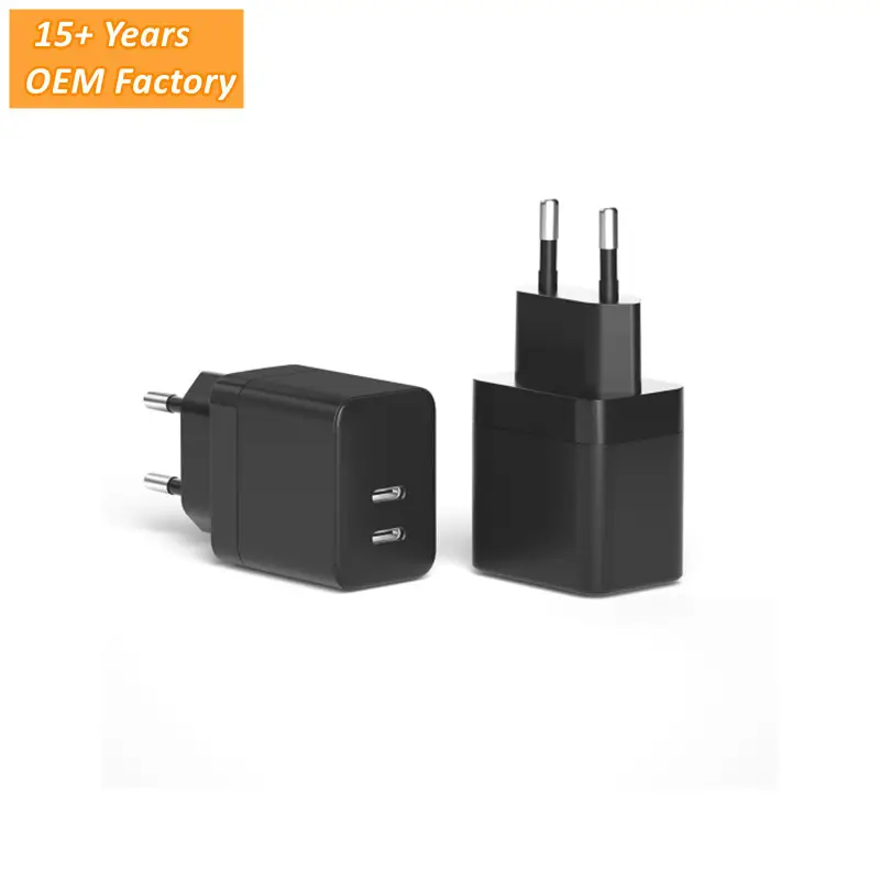 Tragbares Mini Super Gan Netzteil Dual 35W Pd Qc 3.0 USB C Für Samsung Iphone Apple Ladegerät Original Schnell ladung