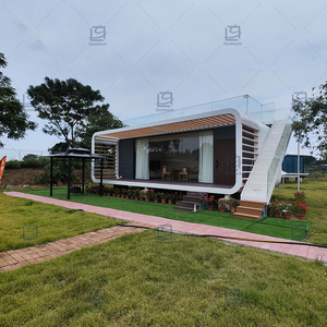 Apple <strong>Pod</strong> Cabin Garden Cabin With Modern Design Modular Outdoor Cabin House Living Container Homes - Product Image 4