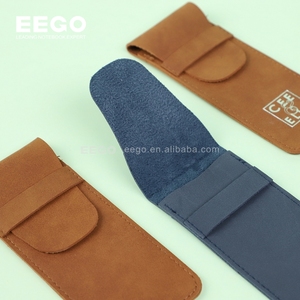 Custodia protettiva per penna in pelle sintetica custodia morbida per sopracciglia <span class=keywords><strong>astuccio</strong></span> per penne borsa di cancelleria forniture per la scuola per ufficio regalo <span class=keywords><strong>con</strong></span> Logo - Product Image 6