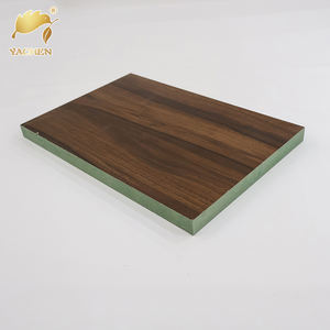 Tablero de MDF Laminado con <span class=keywords><strong>Melamina</strong></span> de 18 mm, Chapa de Madera Resistente a la Humedad E1, Decorativo - Product Image 3