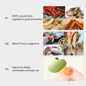 OEM ODM Penjualan Laris Ramah Lingkungan Hipoalergenik Bantuan Tidur Plester Pereda Nyeri Lutut Capsicum Ukuran Sesuai Pesanan - Product Image 4