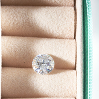 Prix de gros pas cher Moissanite pierre en vrac 5mm-11mm D ronde Moissanite VVS1 pierres GRA Moissanite pour la fabrication de bijoux