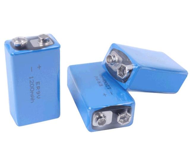 High Quality Non-rechargeable LI-SOCl2 9V 1200mAh Lithium Li-ion Battery