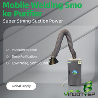 Nouvel extracteur de fumées et de poussières de soudage en acier au carbone haute efficacité 3 HP, machine d'extraction industrielle portable