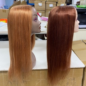 FH Highlight Peluca de cabello humano brasileño Parte en U Media pelucas para mujer Pelucas coloridas Parte en U Cabello humano - Product Image 4