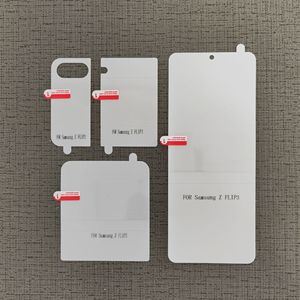 Protector de pantalla de hidrogel de cubierta completa HD, película de Tpu, Protector de pantalla transparente para Samsung Z Fold <span class=keywords><strong>Flip</strong></span> <span class=keywords><strong>3</strong></span> 4 5 High 2.5D,3D - Product Image 6