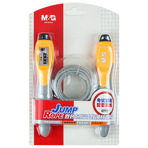 Cuerda para Saltar M&G de 280 cm con Contador, Cable de Acero, Longitud Ajustable, para Estudiantes, Exámenes y Entrenamiento AST97413 - Product Image 5