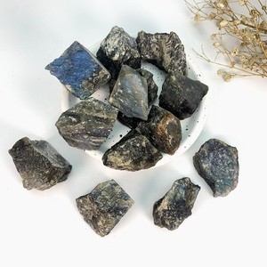 100% Tinh Thể Tự Nhiên Bán Buôn Bất Thường Thô Chữa Bệnh Đá Nguyên Labradorite Tinh Thể Đá Thô - Product Image 5