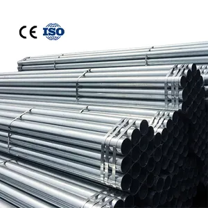 4 or 5 inch construction building materials ERW GI pipe hot dipped galvanized steel pipe tube