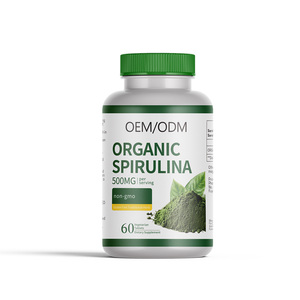 Tablet Spirulina Organik Detoksifikasi Alami Superfood Vegan Mentah Alga Biru Hijau Kaya Vitamin dan Protein Tablet Spirulina - Product Image 5