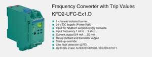 ตัวแปลงความถี่ Pepperl+Fuchs รุ่น KFD2-UFC-Ex1.D แบบ 1 ช่องสัญญาณ พร้อมระบบป้องกันการระเบิดสำหรับการควบคุมกระบวนการ - Product Image 6
