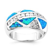 Sterling zilveren sieraden 925S Snellere levering Ringen Verborgen camera Opaal Ethiopische opaal ringen Opaal paddenstoel ringen