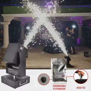 Swing Cold Spark Machine For Wedding Party Stage Cold Spark Fountain Machine Magical Special Effects