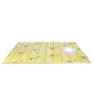 Uni-Green Factory 60 "x 36" en EPS Kit de bandeja de ducha Drenaje central fuera del centro con Cupc Similar <span class=keywords><strong>Schluter</strong></span> Kerdi Shower Pan Kit <span class=keywords><strong>Systems</strong></span> - Product Image 4