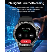 Nuevo Reloj Inteligente Deportivo HK08 con GPS, Llamadas Bluetooth, Brújula, Asistente de Voz con IA, Calendario, Resistencia Extrema e Impermeable para Hombre
