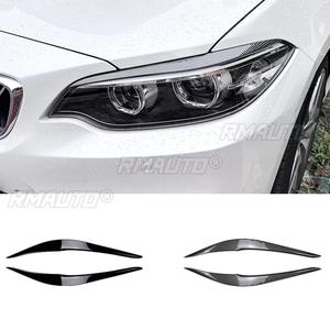 Décorations de phares de voiture, yeux de phare, sourcils de phare, garnitures de style automobile pour BMW Série 2 F22 F23 2015-2019, accessoires de voiture - Product Image 2