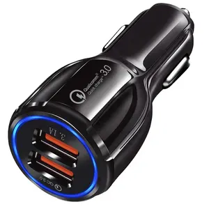 6A 35W Usb Dual Usb Car Charger QC3..0 Snel Opladen Adapter Mini Usb Car Charger Voor Iphone