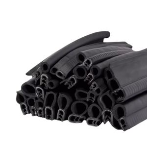 Trung Quốc Nhà Máy Bền PVC <span class=keywords><strong>L</strong></span>-Hình Cao Su Cắt Con Dấu Dải Axit Kháng Kiềm Cổng Con Dấu Cho Cán Hộp Nhựa - Product Image 2