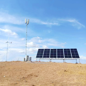 ระบบผลิตไฟฟ้าพลังงานลมและแสงอาทิตย์แบบออฟกริด OLU ขนาด 2kw 3kw 6kw 12kw 15kw ชุดเครื่องกำเนิดไฟฟ้าพลังลมและแสงอาทิตย์สำหรับสถานีฐานสื่อสาร ระบบลม-แสงอาทิตย์-ไดเซล - Product Image 1